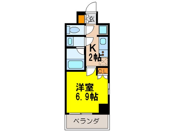 スペ－シア栄の物件間取画像